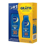 Kit Nivea Sun Protect & Hidrata Fps 30 200ml + Fps 30 100ml