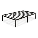 Base Para Cama Individual Armable Metal Zinus Negro ;o