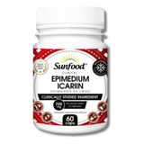 Epimedium Icariin 700 Mg 60 Cápsulas Sunfood Sabor Without Flavor