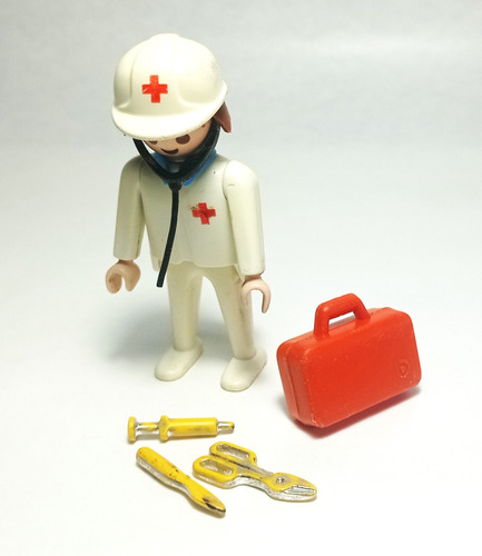 Playmobil - Enfermera Con Maletín - Geobra 1974