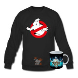 Poleron Polo + Taza, Ghostbusters, Caza Fantasmas, Booooh, Peliculas, Xxxl / The King Store 10