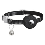 Collar (bk) Para Air Tags Break Away Para Mascotas Con Sopor