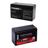 Bateria Selada Recarregável Alarme 12v Powertek