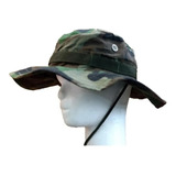 Sombrero Jungla Táctico Boonie Hat Camuflado Woodland Selva
