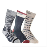 Medias Sox Térmicas Acolchada 87%aLG 3pares Underjean Je243a