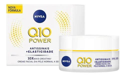 Nivea Q10 Power Fps30 Age Contra Sinais Envelhecimento 50g