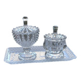 Bombonieres Potiches Vidro Cristal Baleiros Decorativo