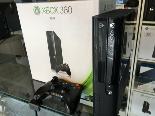 Xbox 360: Super Slim 1 Controle 2 Jogos Originais Fonte Bivo