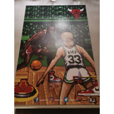 Michael Jordan Poster Score 1986 Con Realidad Aumentada