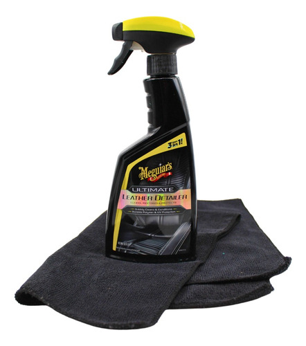 Kit Meguiar's Ultimate Leather Detailer - Limpeador De Piel