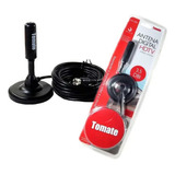 Antena Digital Hdtv Tomate 3005 Preta Interna / Externa