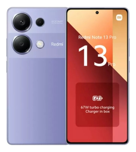 Xiaomi Redmi Note 13 Pro 4g 256gb 8gb Ram#brinde_nf;;