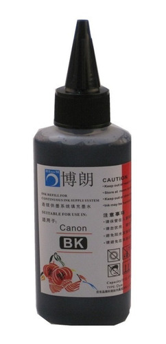 Refil Com 500ml De Tinta Preta Cartucho Impressora Bulk Ink 