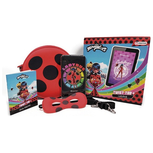 Tablet Twist Tab+ Lady Bug 2gb 64gb Preto Positivo