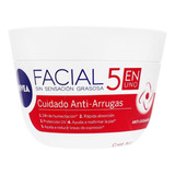 3 Pzas De Crema Facial Nivea Cuidado Anti-arrugas