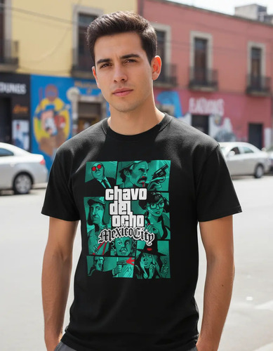 Playera Ddc Hombre El Chavo Del 8 Calidad Premium Dtf