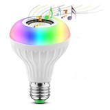 Bombilla Bluetooth De Música, Luz Cambiante Color Rgbw