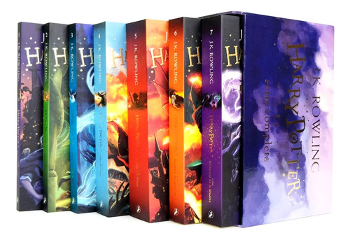 Saga Completa De Libros De Harry Potter 