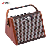 Aroma Ag-15a - Amplificador Portátil Para Guitarra Acústica