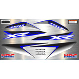 Kit Calcomanias Originales Honda Xr 150l Azul Moto Avenida