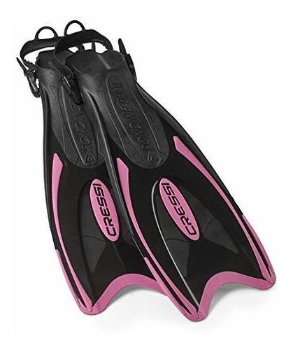 Aleta De Buceo - Cressi Snorkeling Aletas Ajustables Para To