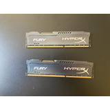 Memória Ram Kingston Hyperx Fury Ddr3 16gb