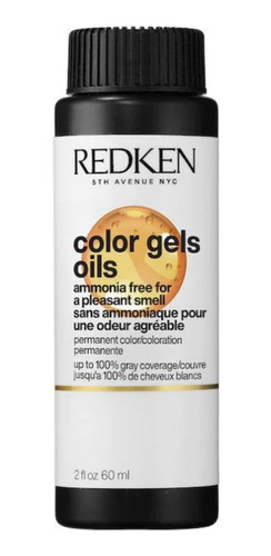 Coloración Redken  Color Gels Oils  60ml  Cobertura De Canas
