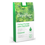 Folhas Prontas Depilação Corporal Depilflax 20un