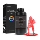 Resina 3d Uv Creality Estándar Plus 1000g Rojo Transparente