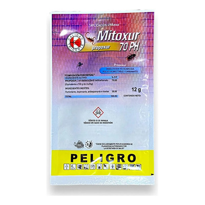 Mitoxur 70 Ph Sobre Cucarachas Moscas Propoxur 12 Grs | MercadoLibre