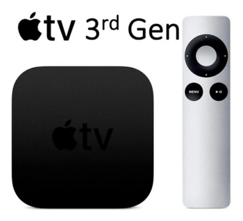  Apple Tv A1427 3.ª Generación Estándar Full Hd 8gb Negro 