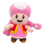 Peluche Toadete Honguita Rosa 17 Cm Impecable Calidad!!