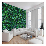 Adesivo De Parede Mural Verde Plantas Folhas 12m² Xna254