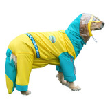 Perro Medio Grande Impermeable Impermeable Ropa Para