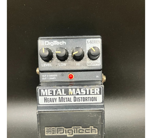 Digitech Metal Master Pedal De Distorsion De Alta Ganancia