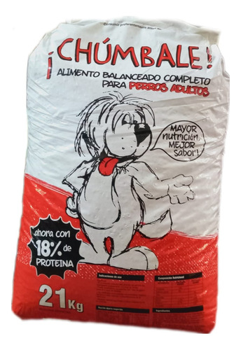 Alimento Balanceado Chumbale Perro X 21 Kg