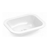 Bacha Pileta Baño Roca Capea En Porcelana Cuba Rectangular