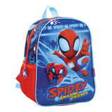 Mochila Espalda Jardin 12puLG Hombre Araña Spidey Y Amigos