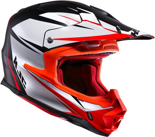 Casco Hjc Cross Fx Fibra Axxis Mc5 Super Liviano Motoscba