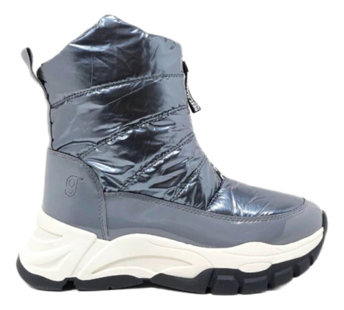 Botas Gummi Zip Pre Sky Impermeable Abrigadas Piel Nieve