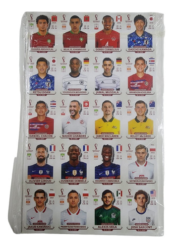 Kit De Atualização Com 80 Cromos - Copa Do Mundo 2022