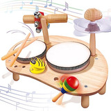 Juego De Instrumentos Musicales 7 En 1 Para Niños Y Niñas