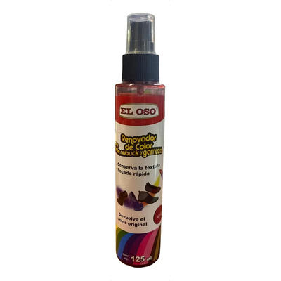 Pintura Renovadora De Calzado De Ante, Nobuck Y Gamuza Rojo | MercadoLibre