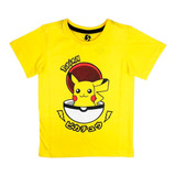 Camiseta Pikachu Pokeball Infantil