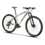 Bicicleta Aro 29 Sense One 2023 21v Cor Cinza/aqua Tamanho L