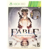 Jogo Fable Anniversary Xbox 360 Física Original Lacrado Loja