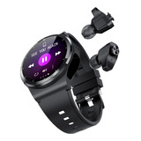 Smart Watch Reloj Inteligente Fralugio Gt69 Y Audífonos Tws