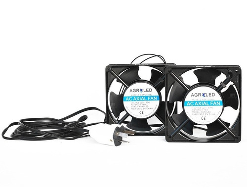 Coolers Turbinas Agroled 220v 4 Pulgadas Cableado Ruleman 2u