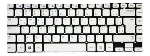 Teclado  Np270e4e Np275e4e Np270 Np275 Np275e Branco