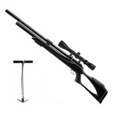 Rifle Aire Pcp Snowpeak M25 .35+bomba+mira 4-16x50 Iluminada